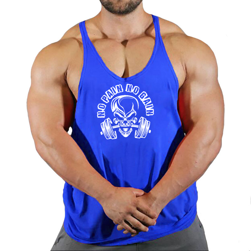 New Hot Sale Mens Printed Tank - Tank Top Muscle 评论和价格