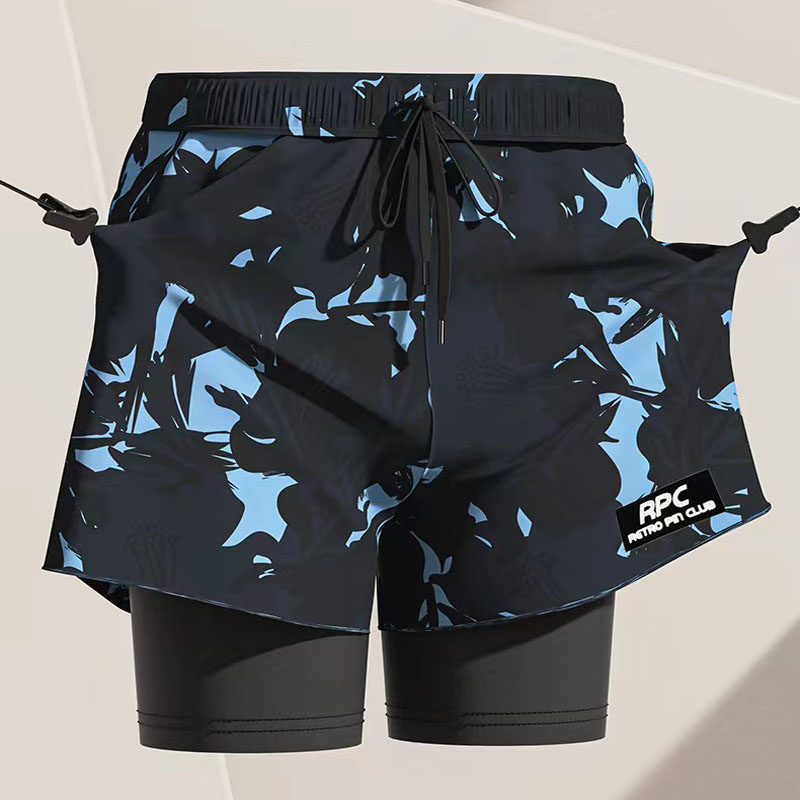 Swimming Trunks Adult Double L - Swim Trunk Quick Dry 评论和价格