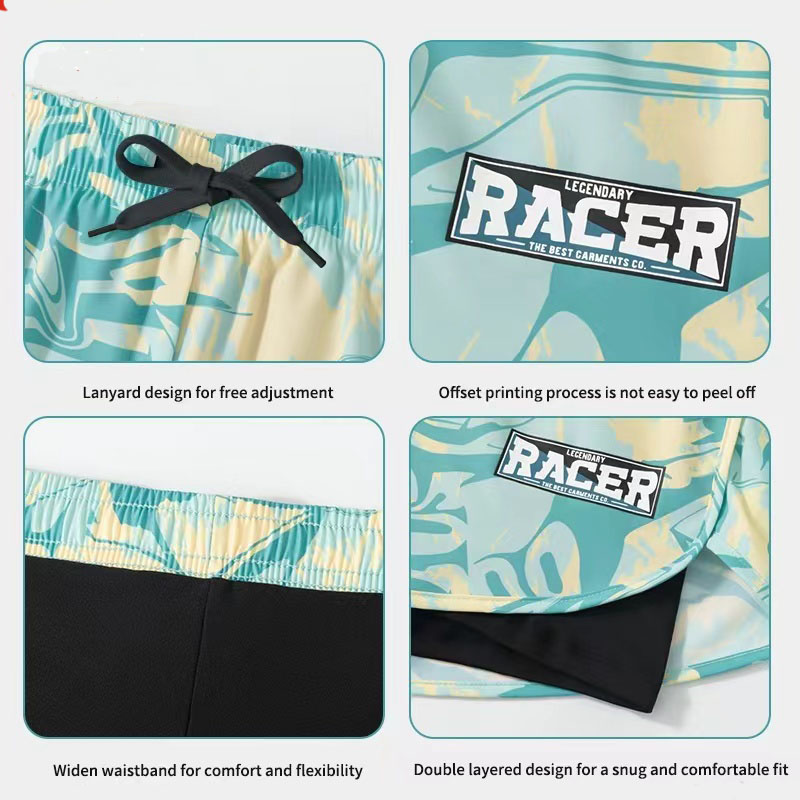 Swimming Trunks Adult Double L - Swim Trunk Quick Dry 评论和价格