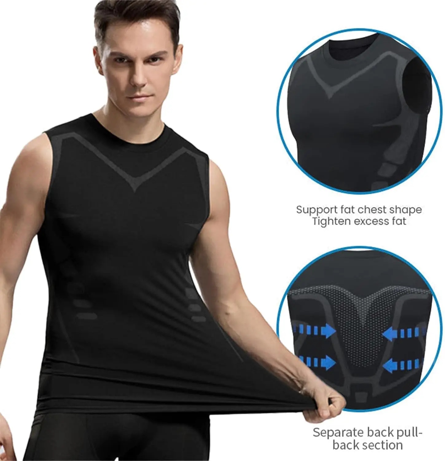 New Mans Compression Tank Top  - Tank Top Muscle 评论和价格